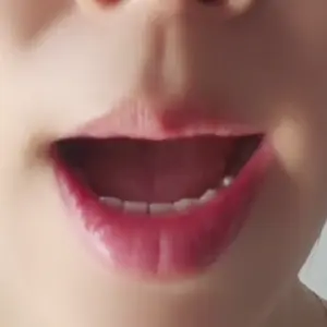 Korean vowel 아 mouth shape